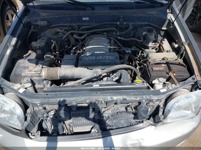 2004 Toyota Sequoia Sr5 V8 VIN: 5TDZT34A14S217837 Lot: 43175961