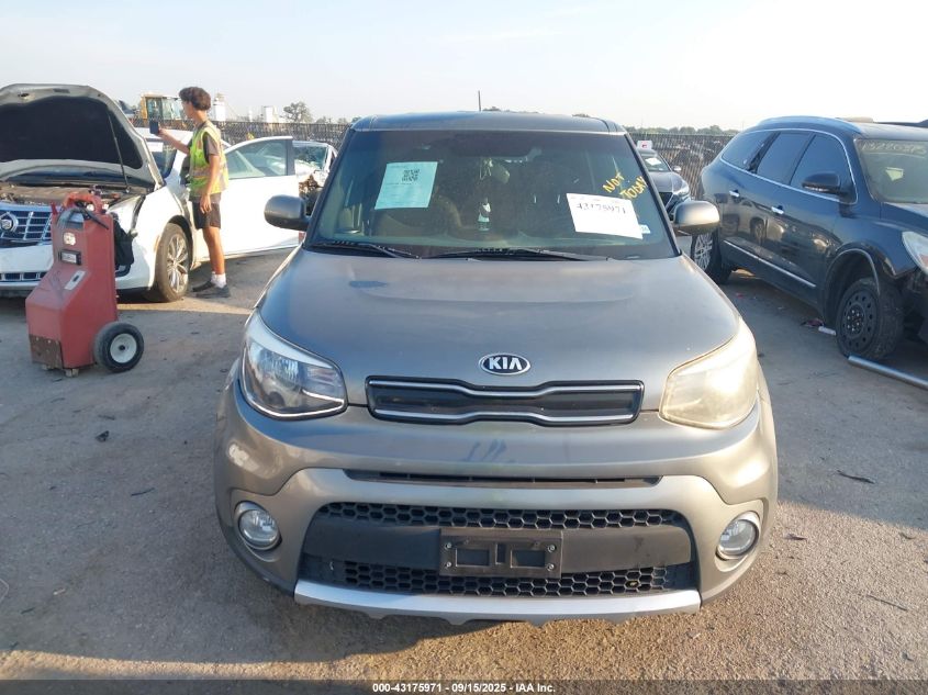 2017 Kia Soul + VIN: KNDJP3A50H7466851 Lot: 43175971