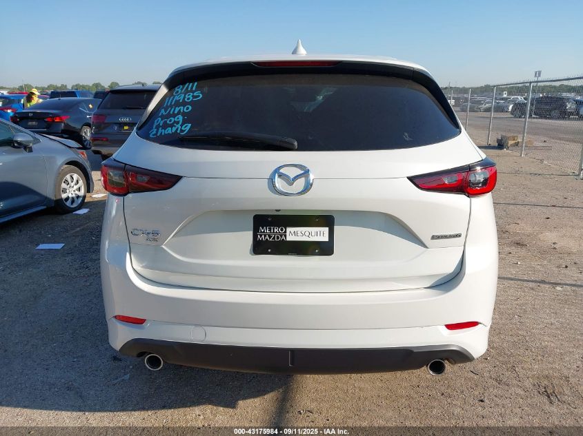 2025 Mazda Cx-5 2.5 S Preferred VIN: JM3KFBCM2S06865 Lot: 43175984