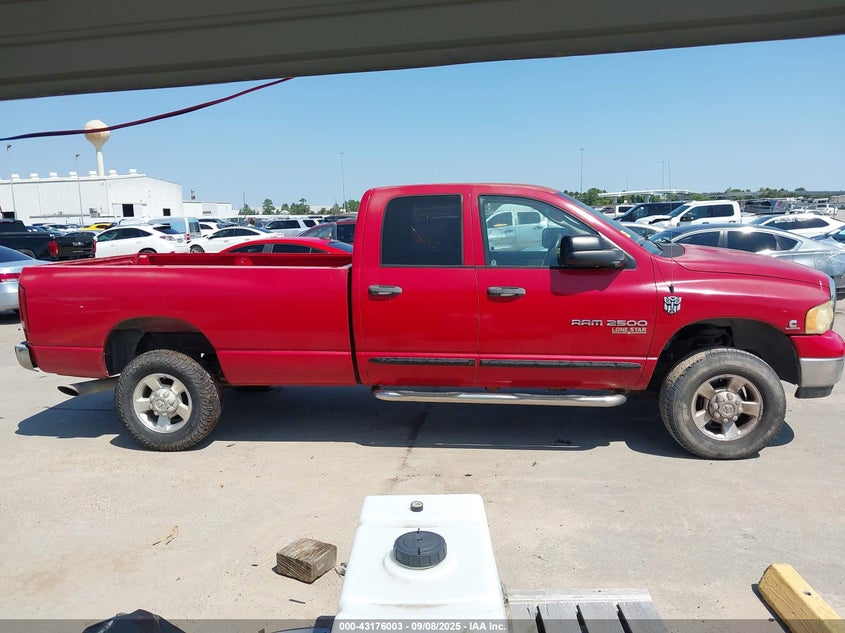 2005 Dodge Ram 2500 Slt/Laramie VIN: 3D7KS28C95G863529 Lot: 43176003