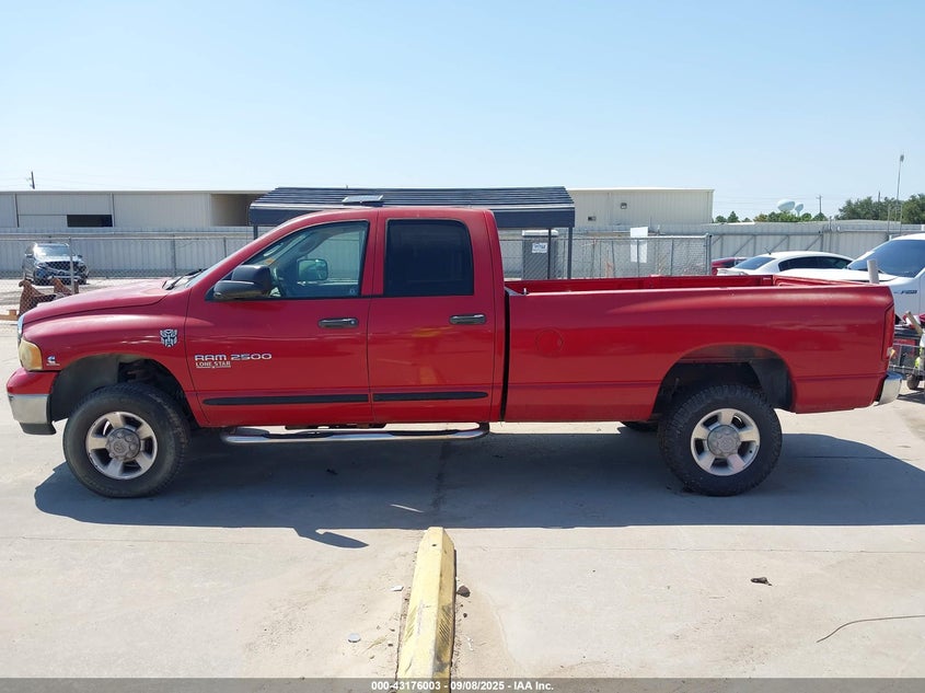 2005 Dodge Ram 2500 Slt/Laramie VIN: 3D7KS28C95G863529 Lot: 43176003
