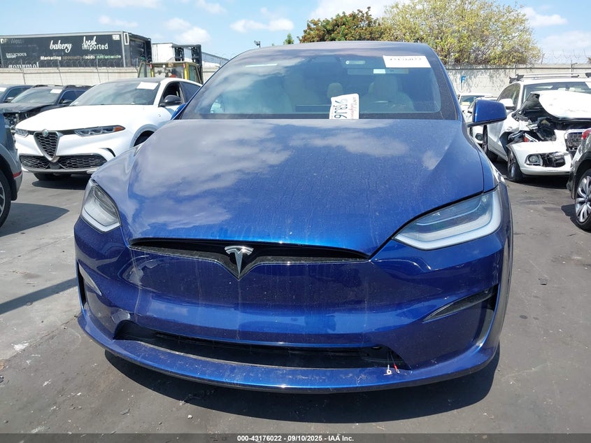2023 Tesla Model X Dual Motor All-Wheel Drive/Standard Range VIN: 7SAXCBE5XPF397205 Lot: 43176022