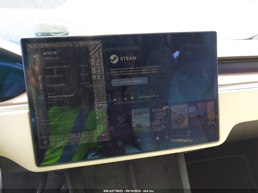 2023 Tesla Model X Dual Motor All-Wheel Drive/Standard Range VIN: 7SAXCBE5XPF397205 Lot: 43176022