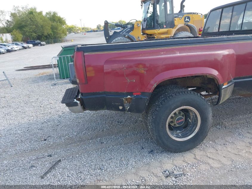 1992 GMC Sierra K3500 VIN: 2GTHK39KXN1531723 Lot: 43176028