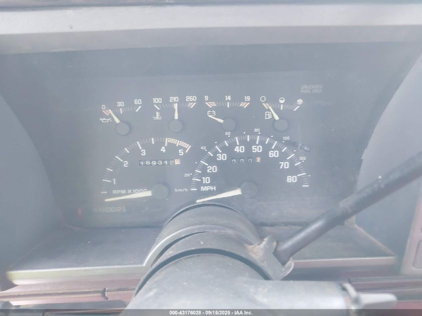 1992 GMC Sierra K3500 VIN: 2GTHK39KXN1531723 Lot: 43176028