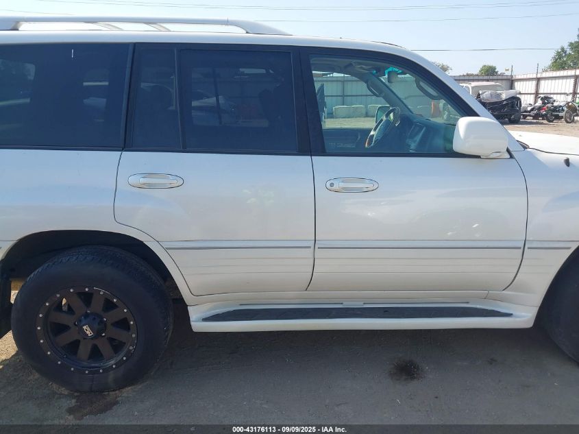 2005 Lexus Lx 470 VIN: JTJHT00W353552643 Lot: 43176113