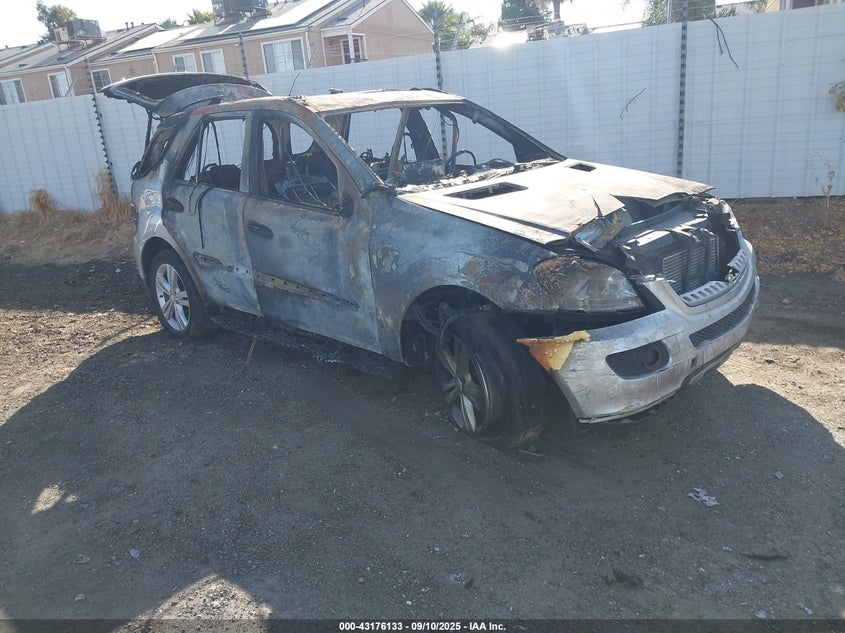 2008 Mercedes-Benz Ml 320 Cdi 4Matic silver suv diesel 4JGBB22E68A302899 photo #1