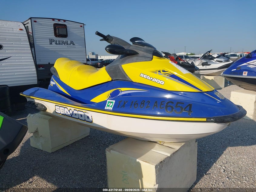 2006 Sea Doo Gti blue null null YDV54820E606 photo #1