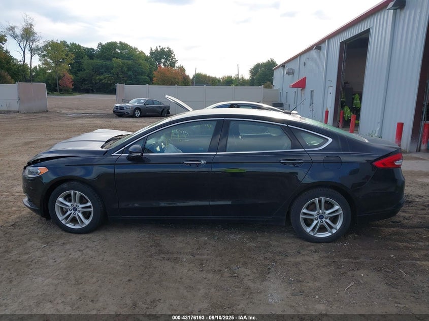 2018 Ford Fusion Se VIN: 3FA6P0HD6JR127212 Lot: 43176193