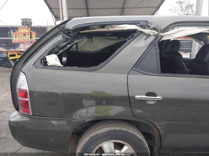 2006 Acura Mdx VIN: 2HNYD18226H530262 Lot: 43176194