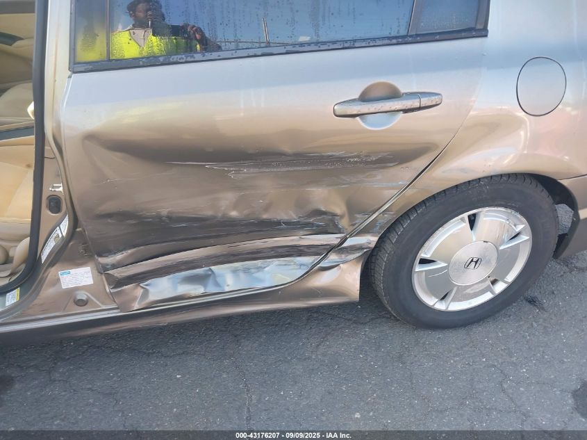 2007 Honda Civic Hybrid VIN: JHMFA362375031502 Lot: 43176207