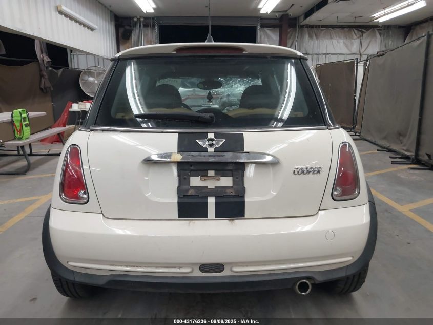 2006 Mini Cooper VIN: WMWRC33546TK17255 Lot: 43176236