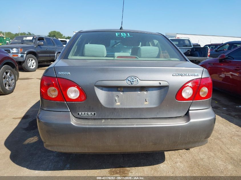 2008 Toyota Corolla Le VIN: 1NXBR32EX8Z949161 Lot: 43176252