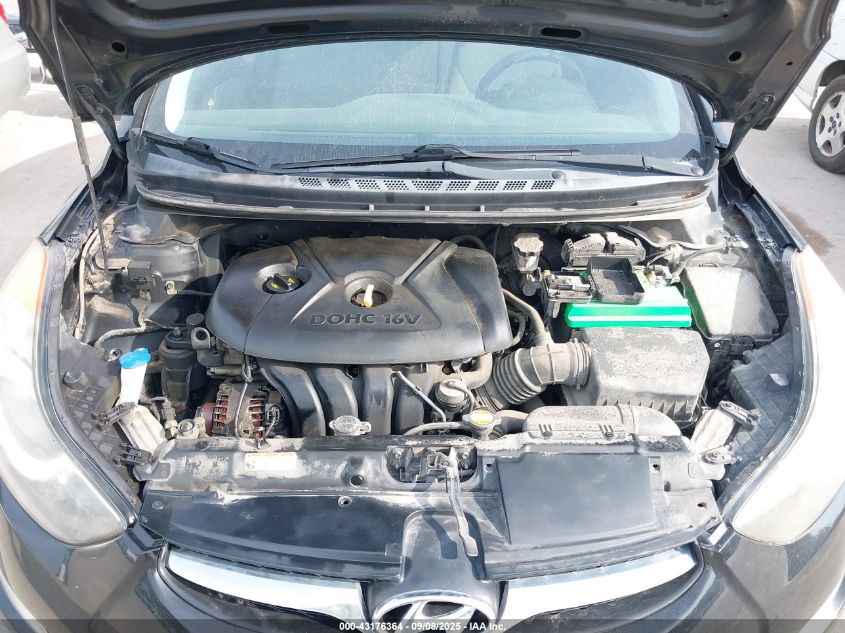 2012 Hyundai Elantra Gls VIN: 5NPDH4AE3CH102346 Lot: 43176364