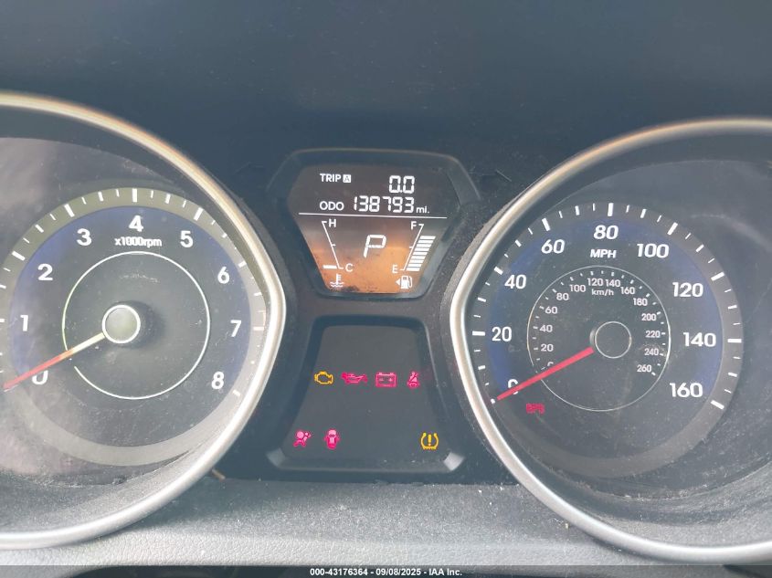 2012 Hyundai Elantra Gls VIN: 5NPDH4AE3CH102346 Lot: 43176364