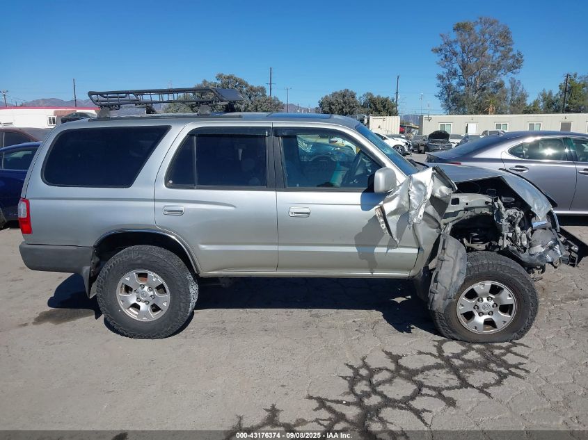 1999 Toyota 4Runner Sr5 V6 VIN: JT3GN86R0X0124191 Lot: 43176374