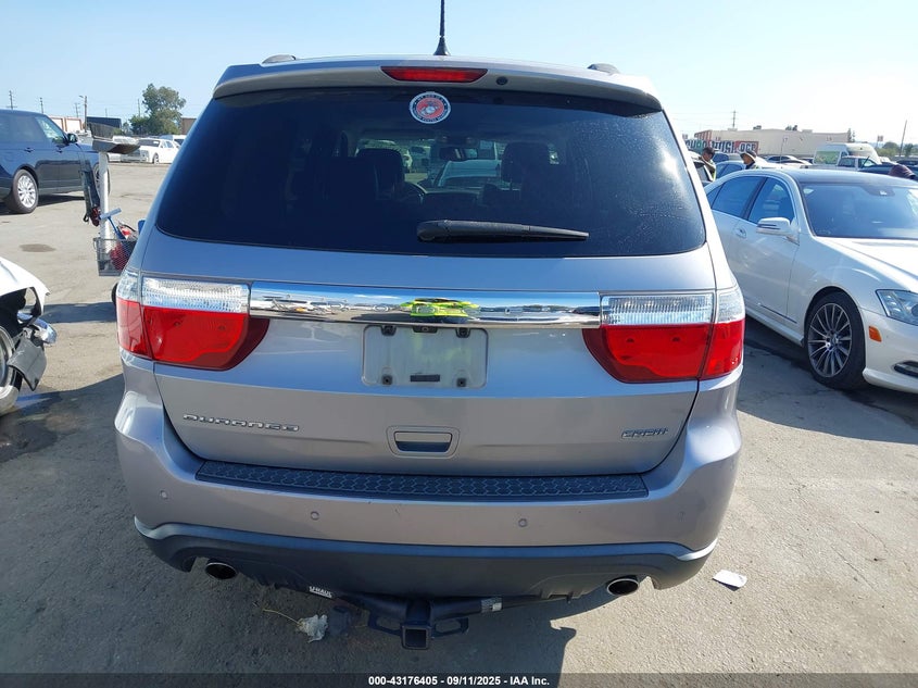 2013 DODGE DURANGO CREW - 1C4SDHDT8DC687443