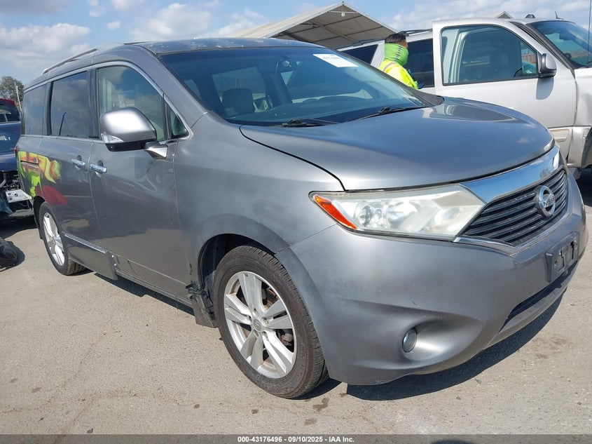 Vin: jn8ae2kp9b9012078, lot: 43670901, nissan quest sl 2011 img_1