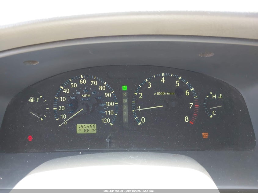 2003 Infiniti Qx4 Luxury VIN: JNRDR09XX3W252315 Lot: 43176500