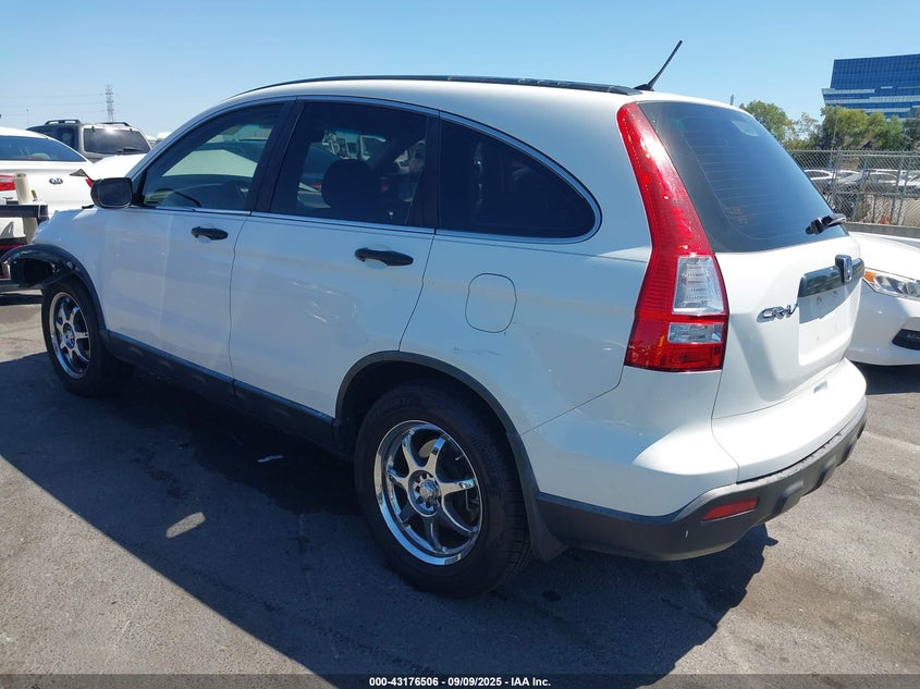 2007 Honda Cr-V Lx white other gasoline JHLRE383X7C079939 photo #4