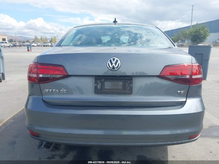 2017 Volkswagen Jetta 1.4T Se VIN: 3VWDB7AJ5HM288325 Lot: 43176538