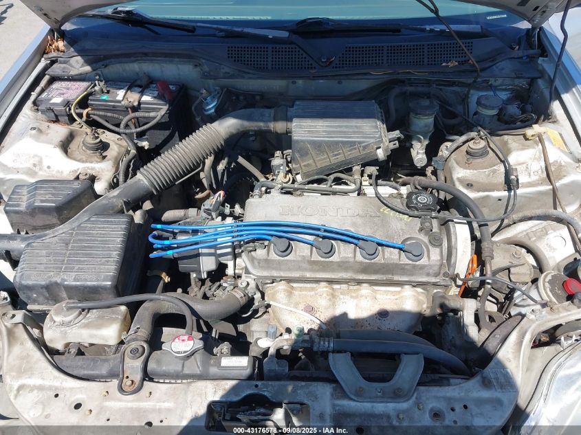 1998 Honda Civic Dx VIN: 1HGEJ612XWL081765 Lot: 43176578