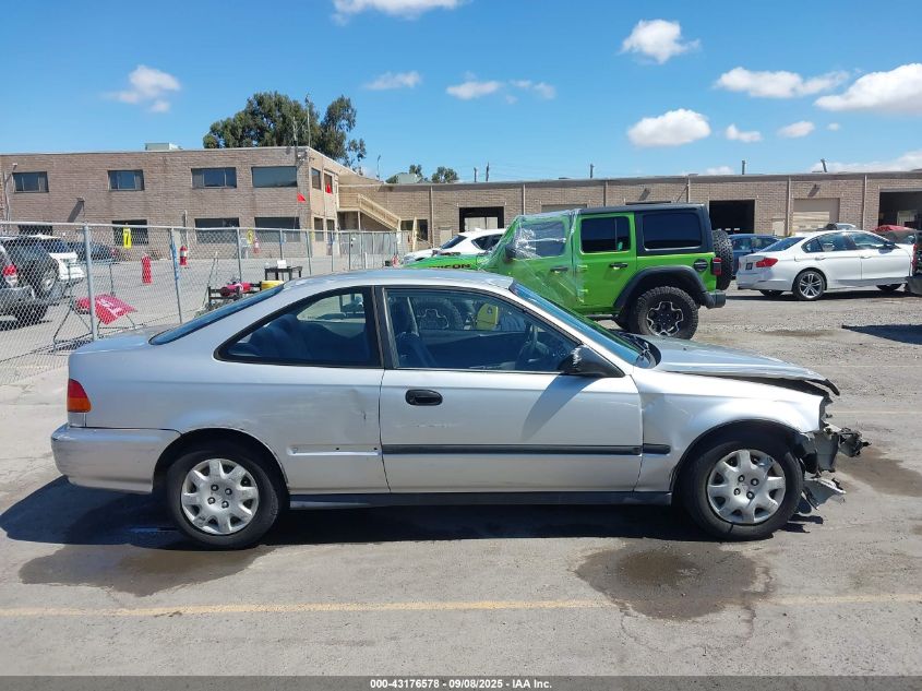 1998 Honda Civic Dx VIN: 1HGEJ612XWL081765 Lot: 43176578