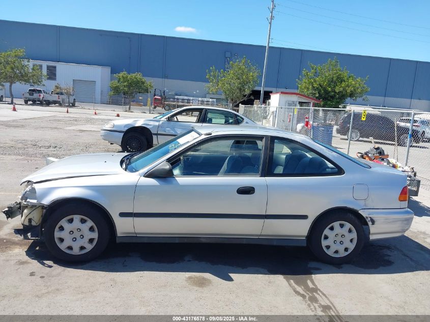 1998 Honda Civic Dx VIN: 1HGEJ612XWL081765 Lot: 43176578