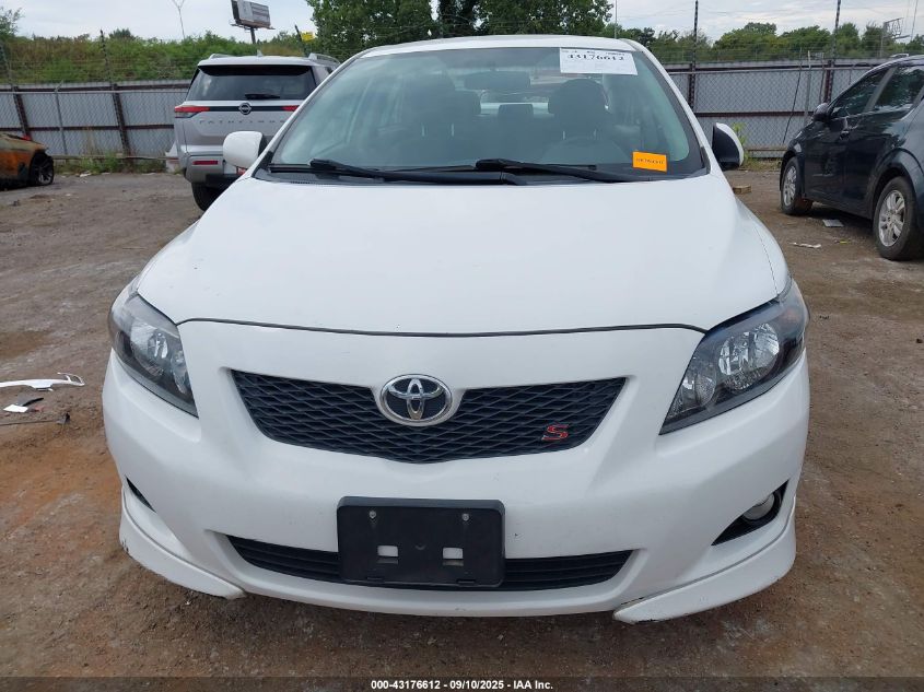 2010 Toyota Corolla S VIN: 2T1BU4EE5AC518198 Lot: 43176612