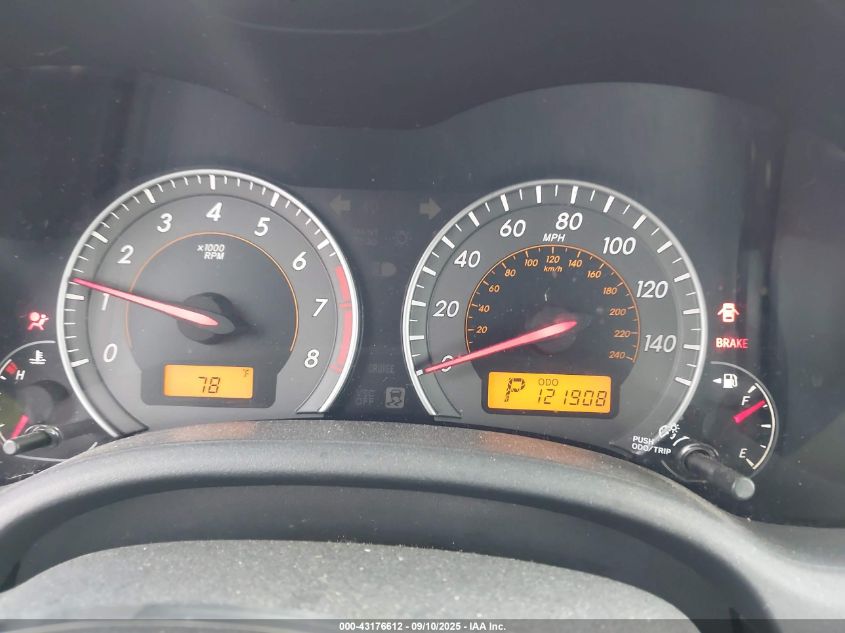 2010 Toyota Corolla S VIN: 2T1BU4EE5AC518198 Lot: 43176612