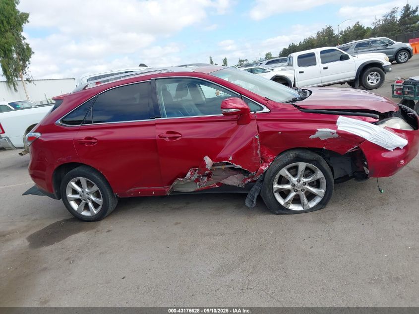 2010 Lexus Rx 350 VIN: JTJBK1BA6A2413512 Lot: 43176628