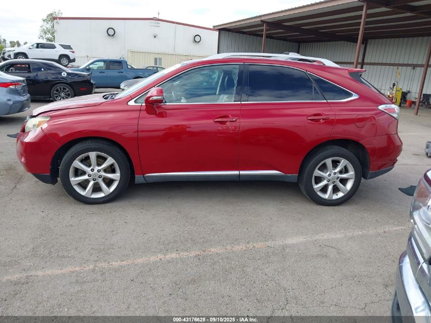 2010 Lexus Rx 350 VIN: JTJBK1BA6A2413512 Lot: 43176628