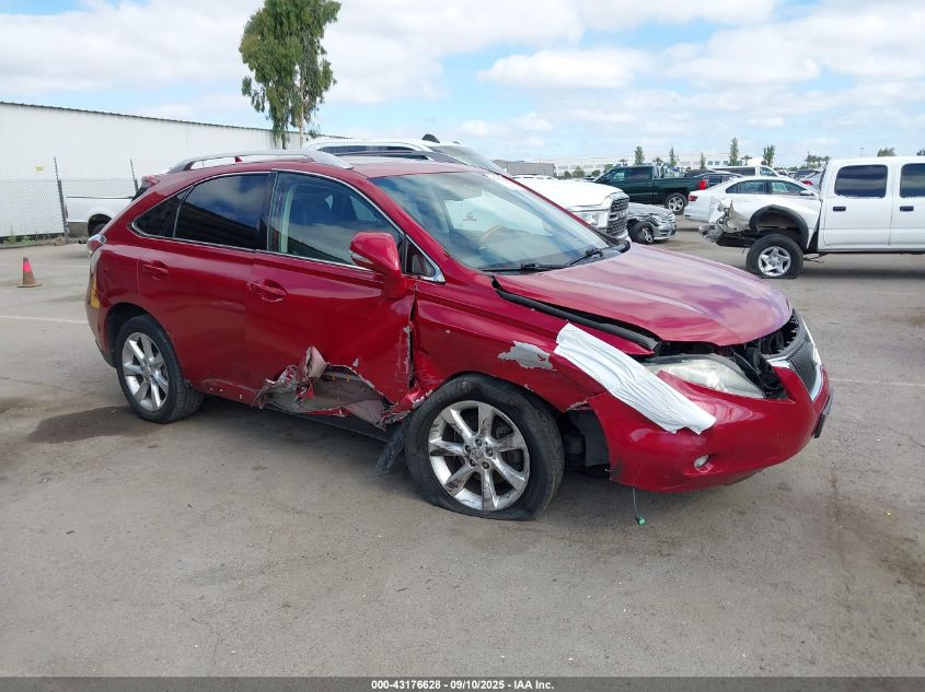 2010 Lexus Rx 350 VIN: JTJBK1BA6A2413512 Lot: 43176628