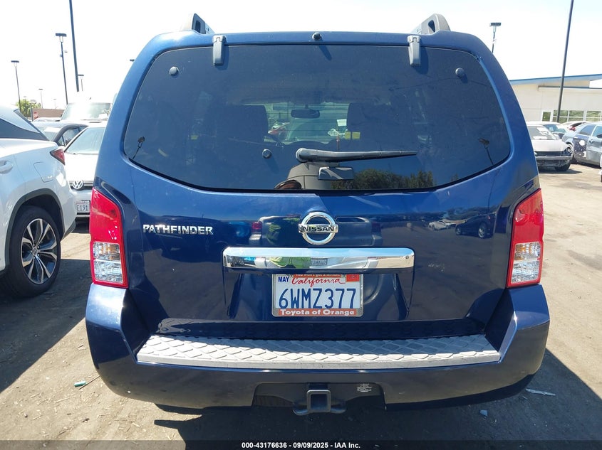 2012 Nissan Pathfinder Sv VIN: 5N1AR1NN6CC612321 Lot: 43176636