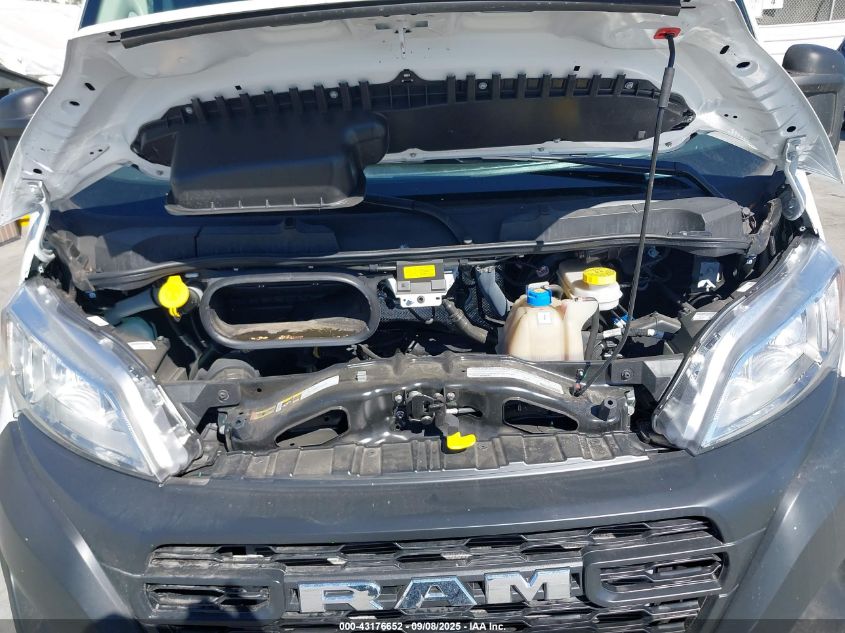 2025 Ram Promaster 2500 Tradesman High Roof 159 Wb W/Pass Seat VIN: 3C6LRVDG4SE527404 Lot: 43176652