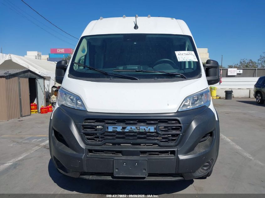 2025 Ram Promaster 2500 Tradesman High Roof 159 Wb W/Pass Seat VIN: 3C6LRVDG4SE527404 Lot: 43176652