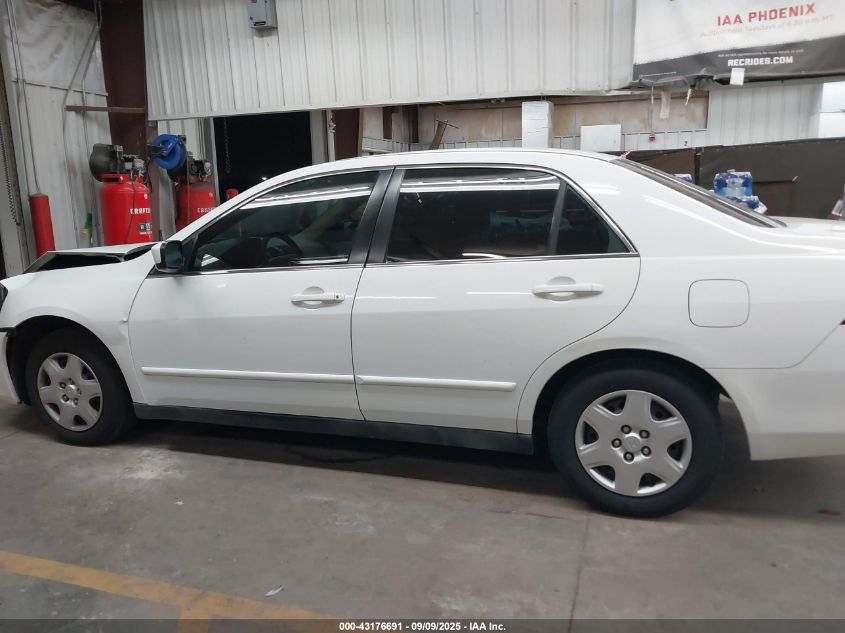 2007 Honda Accord 2.4 Lx VIN: 3HGCM56457G702315 Lot: 43176691