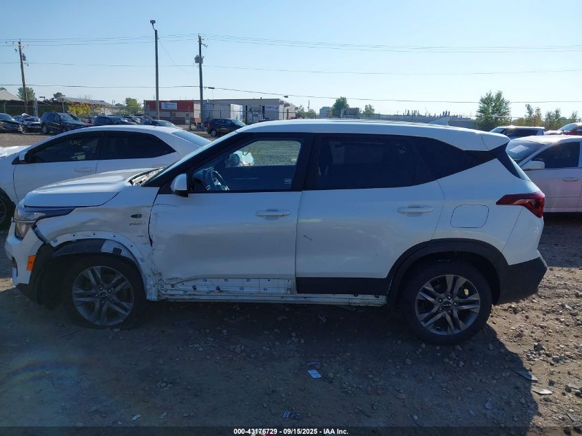 2022 Kia Seltos Lx VIN: KNDEPCAA1N7247004 Lot: 43176729