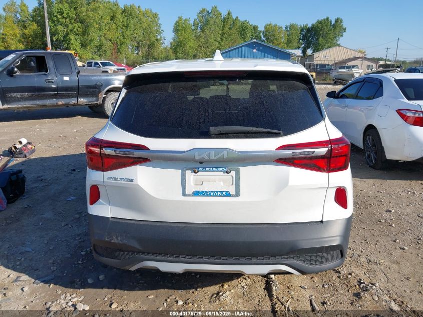 2022 Kia Seltos Lx VIN: KNDEPCAA1N7247004 Lot: 43176729