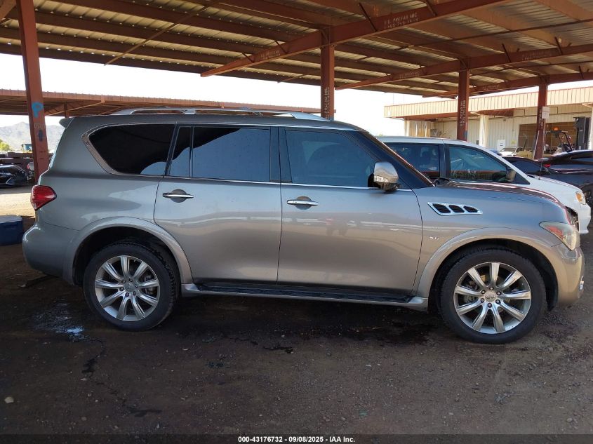 2014 Infiniti Qx80 VIN: JN8AZ2NF6E9555612 Lot: 43176732