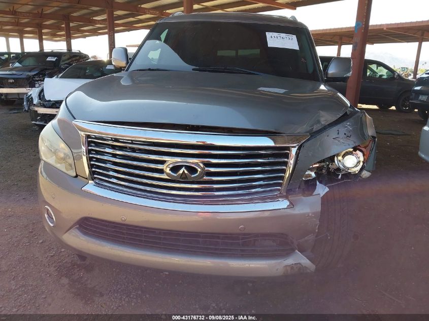 2014 Infiniti Qx80 VIN: JN8AZ2NF6E9555612 Lot: 43176732