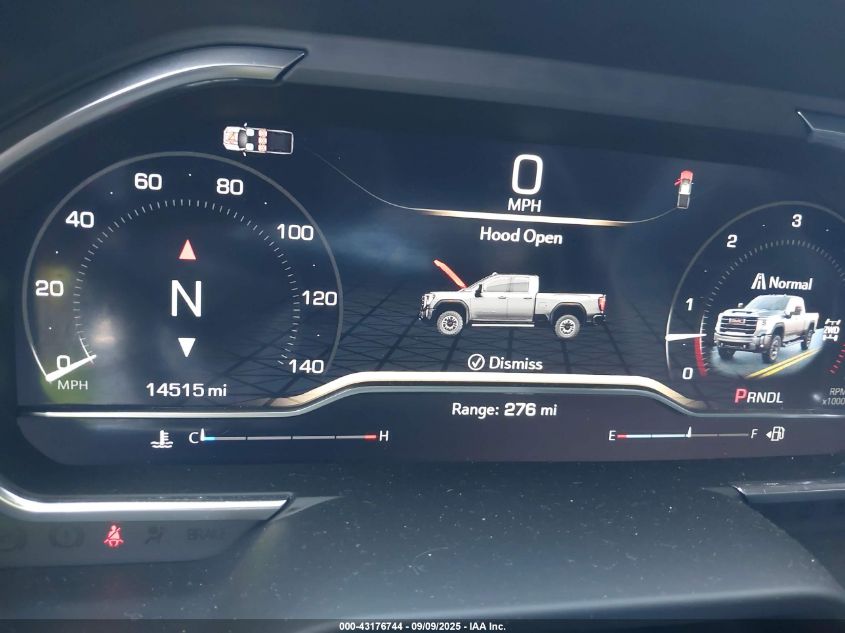 2025 GMC Sierra 4Wd Standard Bed At4X VIN: 1GT4UZEY2SF219972 Lot: 43176744