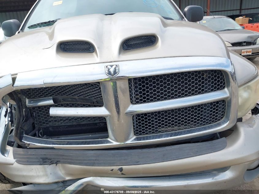 2003 Dodge Ram 1500 Slt/Laramie/St VIN: 1D7HA18D33S243314 Lot: 43176789