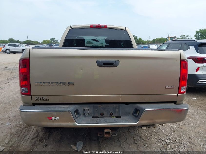 2003 Dodge Ram 1500 Slt/Laramie/St VIN: 1D7HA18D33S243314 Lot: 43176789