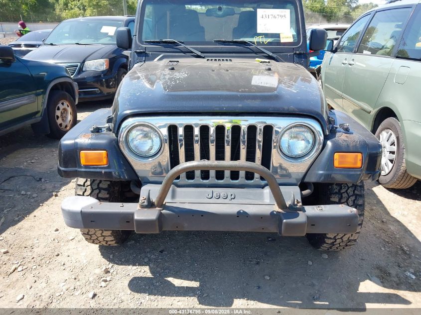 2006 Jeep Wrangler Unlimited VIN: 1J4FA44S96P770007 Lot: 43176795