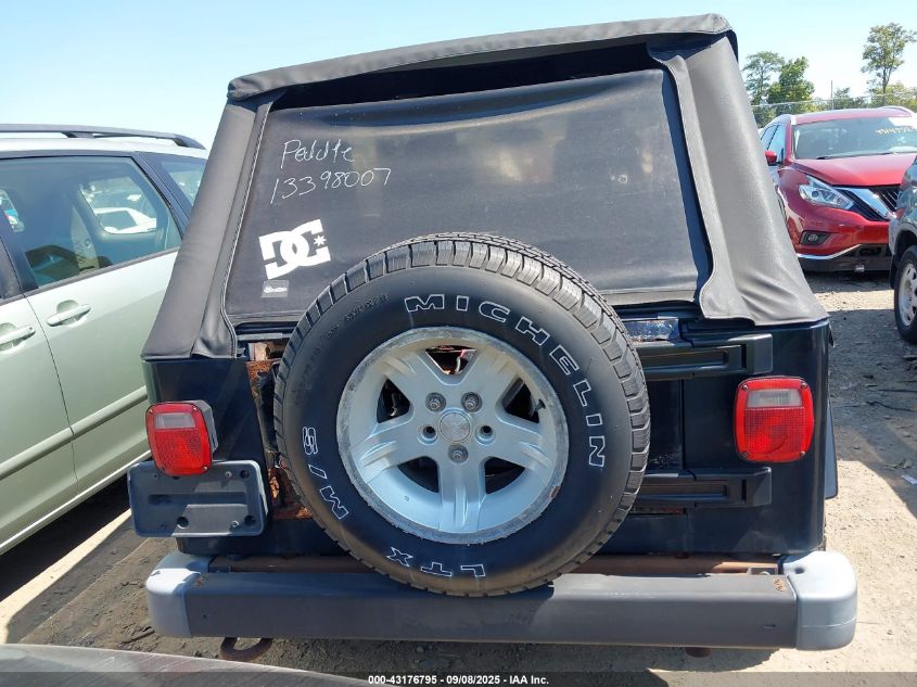 2006 Jeep Wrangler Unlimited VIN: 1J4FA44S96P770007 Lot: 43176795