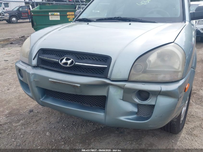 2008 Hyundai Tucson Gls VIN: KM8JM12B98U734116 Lot: 43176837