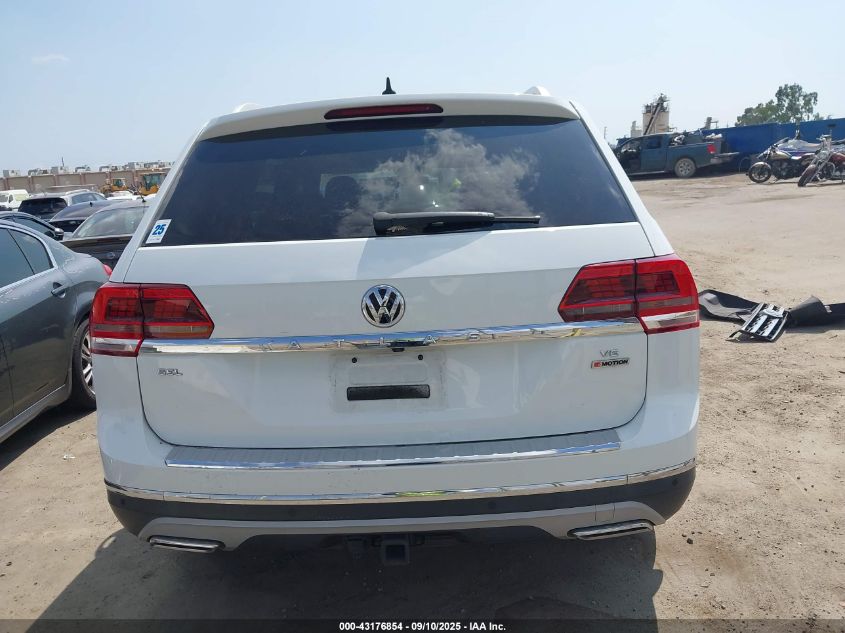 2018 Volkswagen Atlas 3.6L V6 Sel Premium VIN: 1V2NR2CA6JC592112 Lot: 43176854