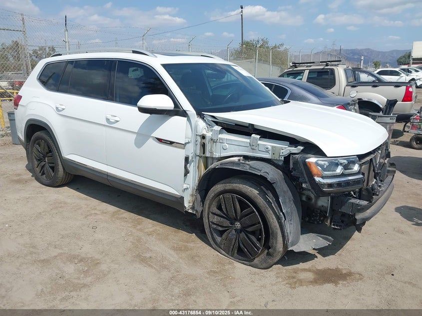 1V2NR2CA6JC592112 2018 Volkswagen Atlas 3.6L V6 Sel Premium auction photo 1