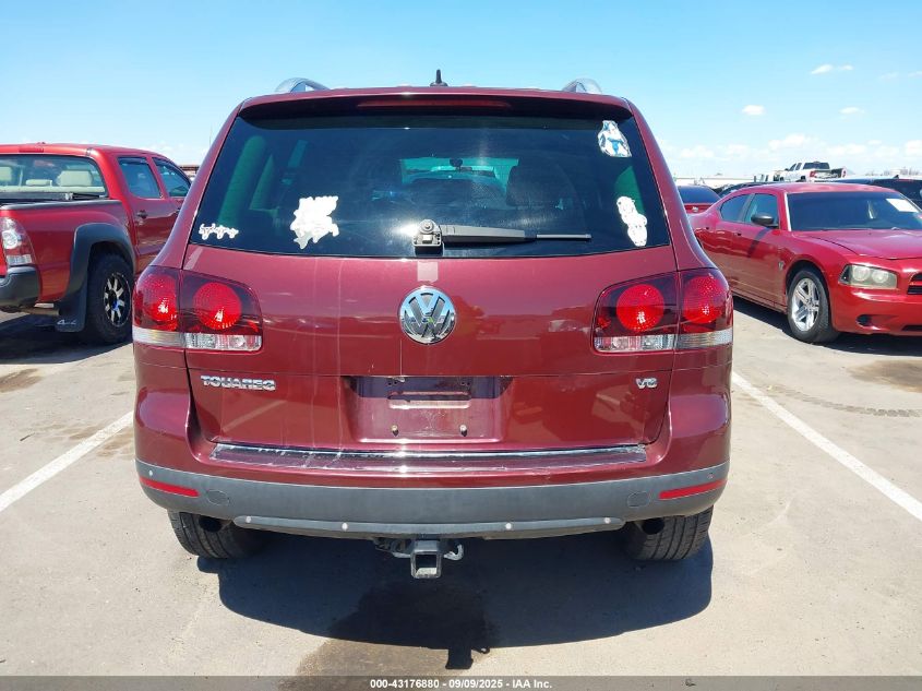 2008 Volkswagen Touareg 2 Vr6 Fsi VIN: WVGBE77L88D031449 Lot: 43176880